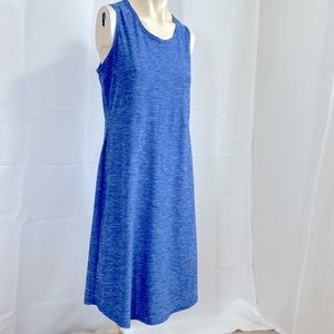 Deluth Trading Co sports athletic tank dress small comfy stretchy minimal blue